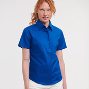 Women's short sleeve Oxford shirt