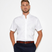 Premium Oxford shirt short-sleeved (tailored fit)