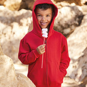 Kids classic hooded sweatshirt jacket